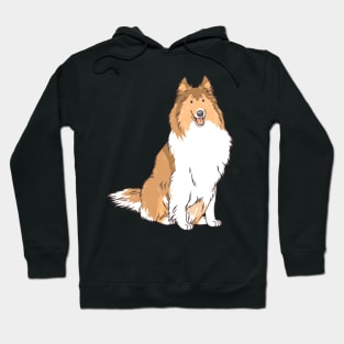 Rough Collie Hoodie